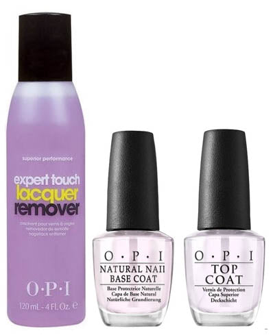 OPI Base+Top+Remover Rinkinys