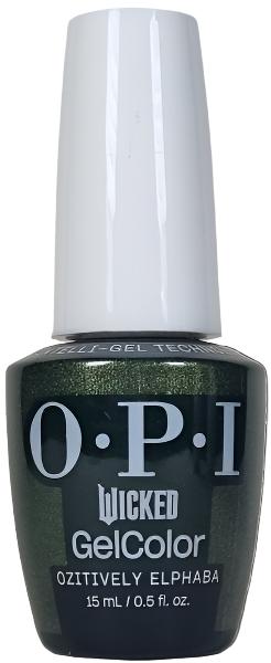 Ozitively Elphaba * OPI Gelcolor Universalus OPI Gelcolor