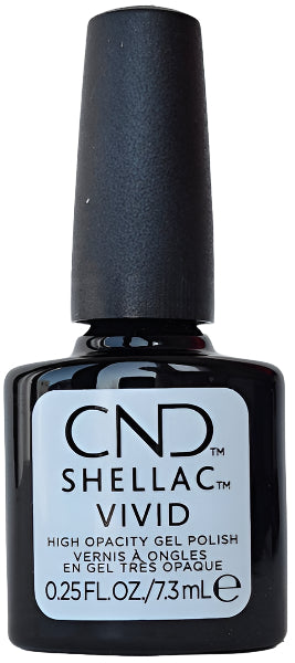 White Gloves * CND Shellac VIVID Universalus CND Shellac VIVID