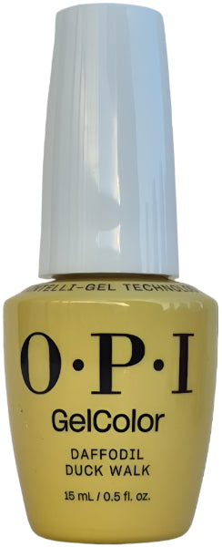 Daffodil Duck Walk * OPI Gelcolor Universalus OPI Gelcolor
