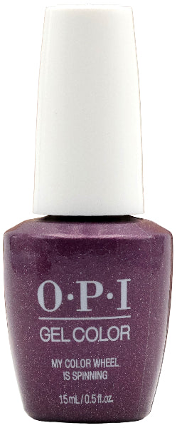 My Color Wheel is Spinning * OPI Gelcolor Universalus OPI Gelcolor