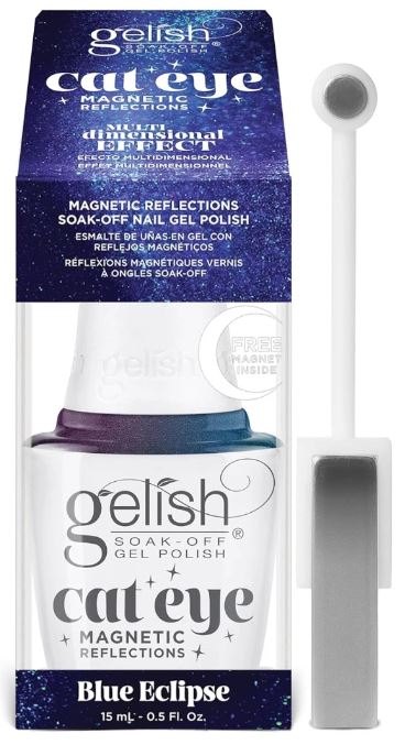 Blue Eclipse * Harmony Gelish Magnetics Reflections