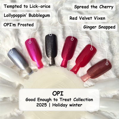 OPI GelColor Holiday 2025 Kit 1 – Good Enough to Treat OPI Gelcolor
