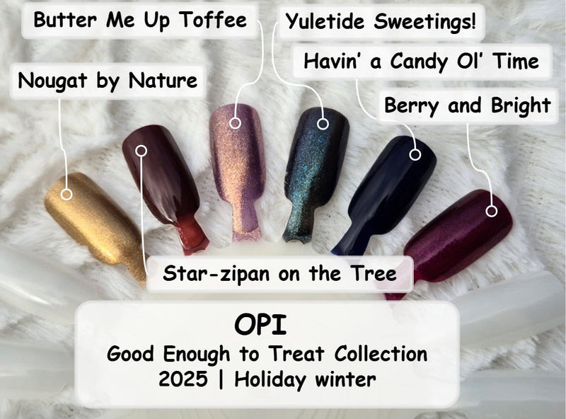 OPI GelColor Holiday 2025 Kit 2 – Good Enough to Treat OPI Gelcolor