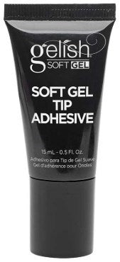 Gelish Soft Gel Tip Adhesive Clear – Strong Bond for Soft Gel Tips Gelish Soft Gel