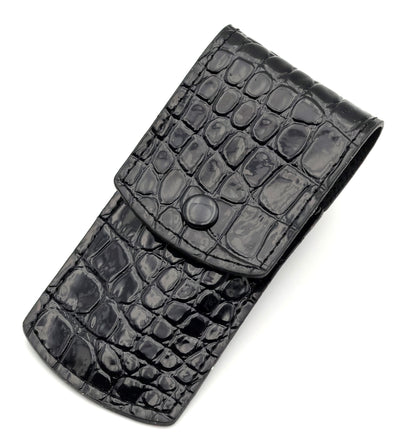 KIEPE Manicure Set – Premium Leather Case with Gold-Plated Instruments Universalus Kiepe Black