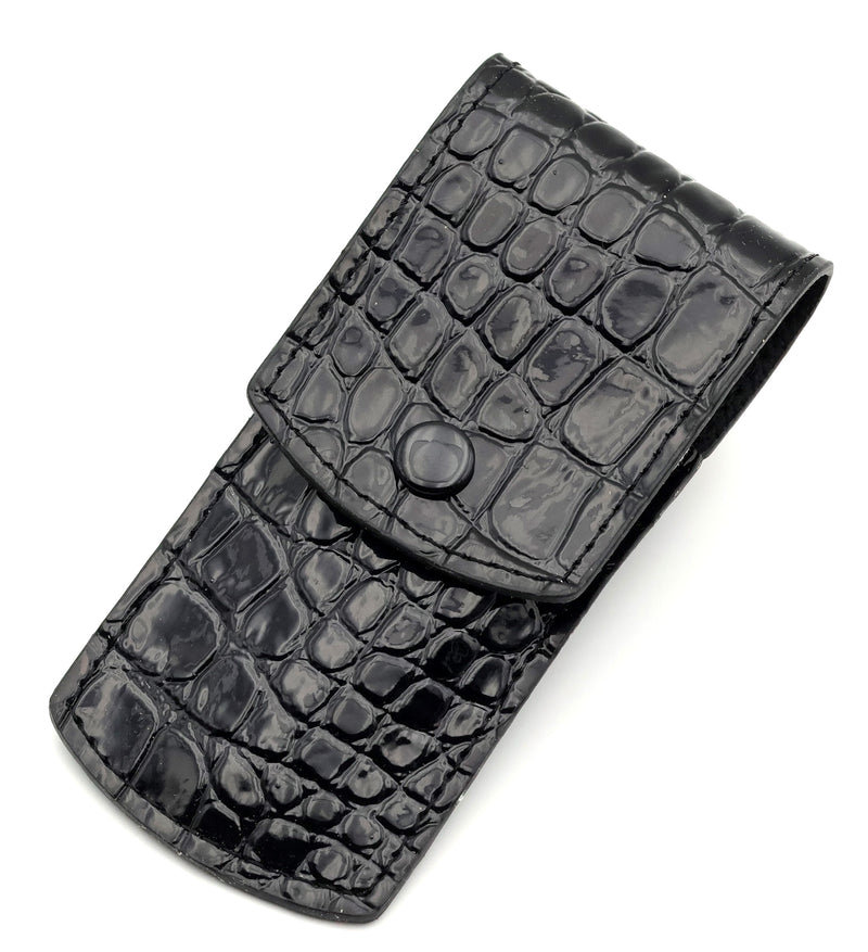 KIEPE Manicure Set – Premium Leather Case with Gold-Plated Instruments Universalus Kiepe Black