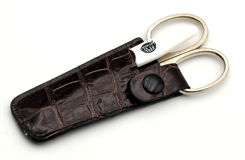 KIEPE Manicure Set – Leather Case with Nickel-Plated Tools Universalus Kiepe Dark brown