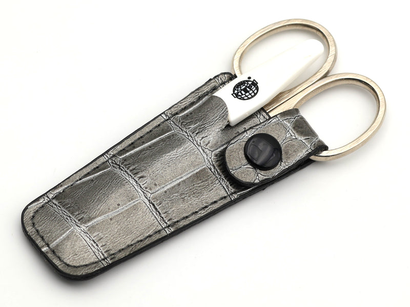 KIEPE Manicure Set – Leather Case with Nickel-Plated Tools Universalus Kiepe Grey