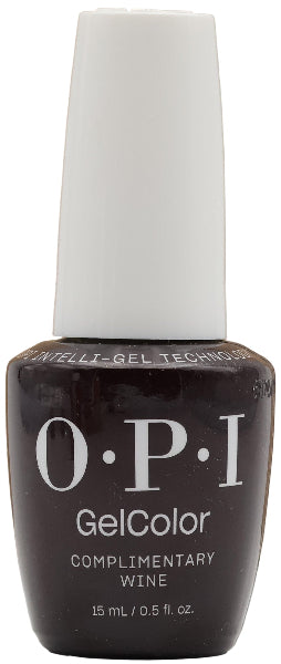 Complimentary Wine * OPI Gelcolor