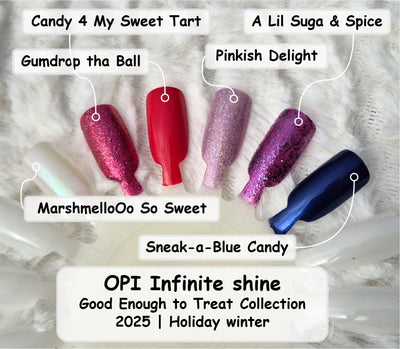 Sneak-a-Blue Candy * OPI Infinite Shine Universalus OPI Infinite shine