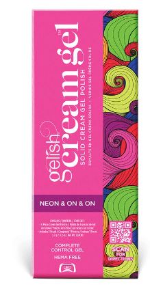 Neon & On & On * Gelish Cream Gel Universalus Gelish Cream Gel