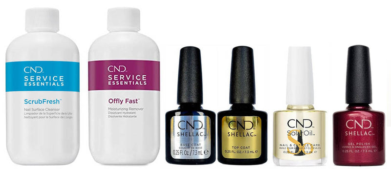 CND Shellac Masquerade Starter Rinkinys