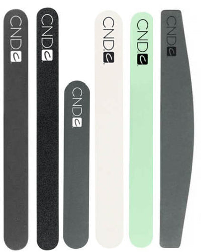 CND Files & Buffers FULL Kit – Complete Set for Shaping, Smoothing & Polishing Nails CND