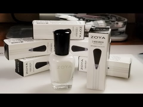 Zoya Z Wide Brush – Precise & Effortless Nail Polish Application Universalus ZOYA