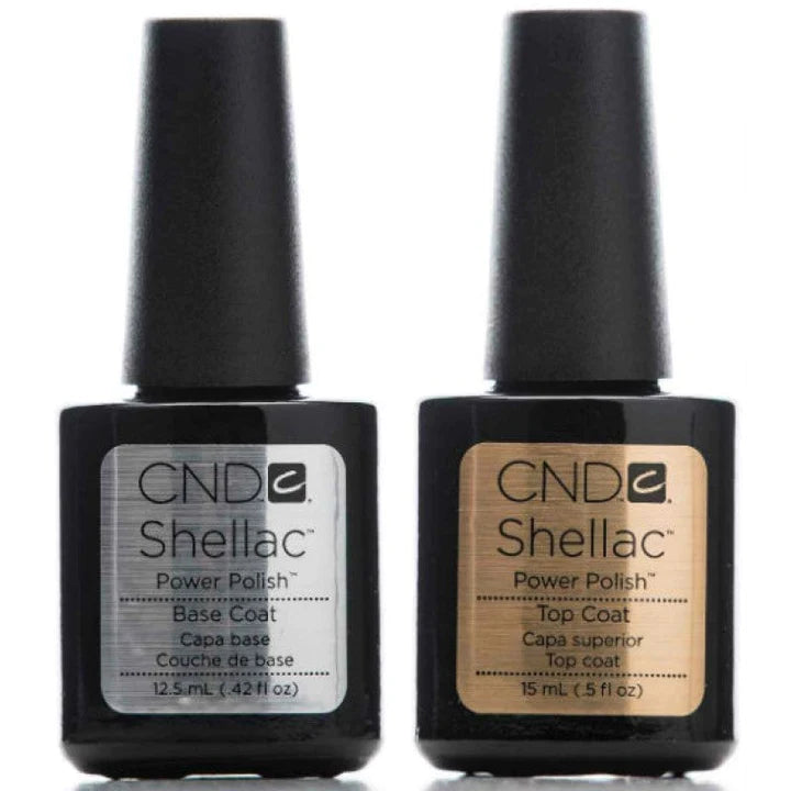 CND Shellac Base+Top coat Kit (Salon size)