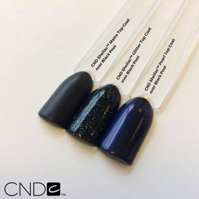 CND Shellac Alluring Trilogy Top Coat Rinkinys