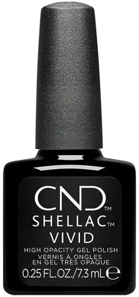 Black Tuxedo * CND Shellac VIVID Universalus CND Shellac VIVID