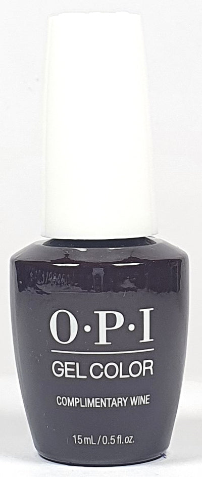 Complimentary Wine * OPI Gelcolor