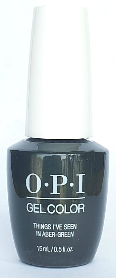 Things I’ve Seen In Aber-green * OPI Gelcolor
