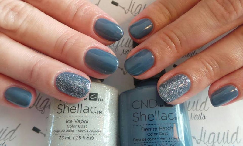 Ice Vapor * CND Shellac