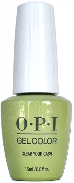 Clear Your Cash * OPI Gelcolor Universalus OPI Gelcolor