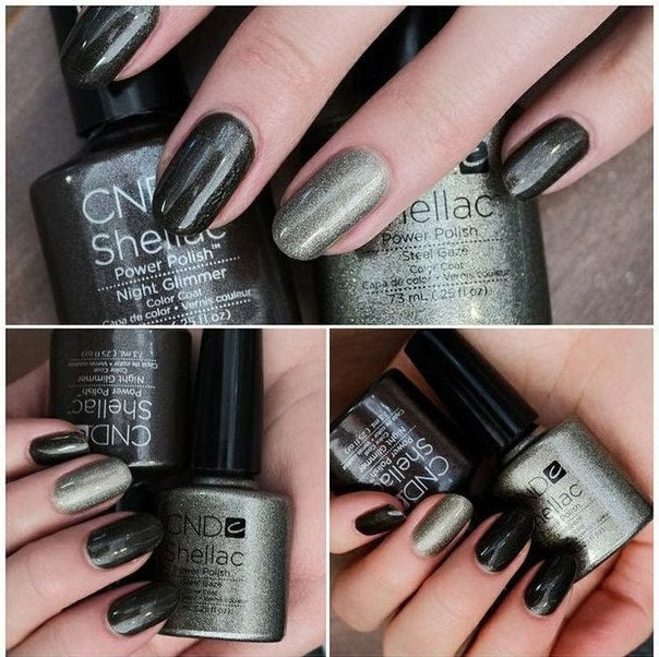 Steel Gaze * CND Shellac