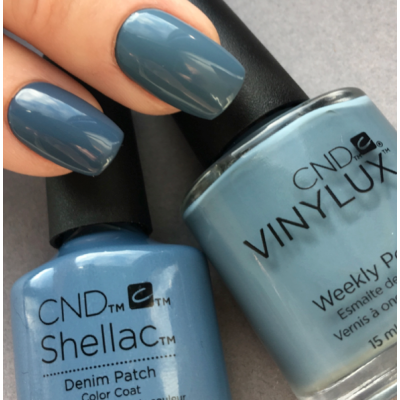 Denim Patch * CND Shellac