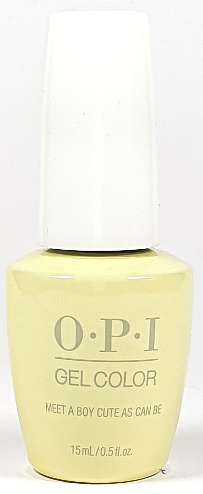 Meet A Boy Cute As Can Be * OPI Gelcolor