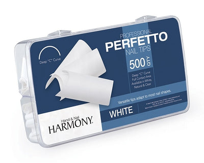 White * Harmony Perfetto Nail Tips 