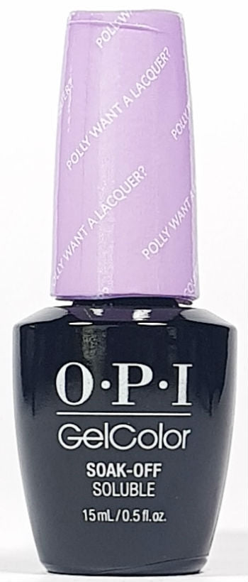 Polly Want A Lacquer * OPI Gelcolor