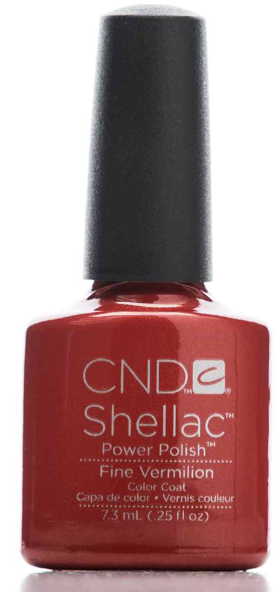 Fine Vermillion * CND Shellac